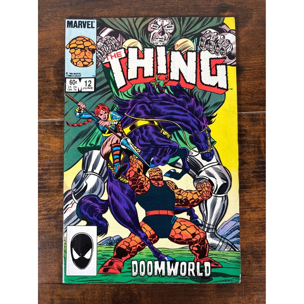 Marvel Comics The Thing #12 June 1984 Doomworld John Byrne Ben Grimm Dr Doom